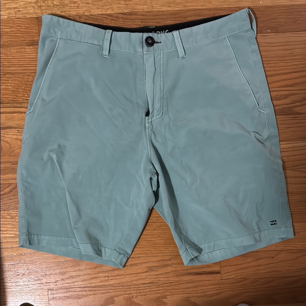 Men's Light Green Shorts